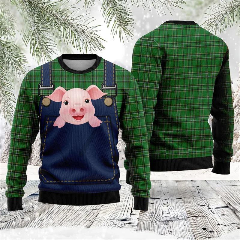 Christmas Piggy Sweatshirt