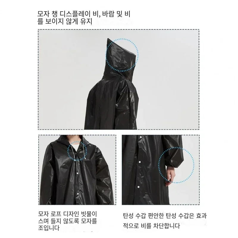 High Quality 1piece Unisex Raincoat