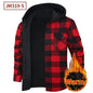 Thickened Flannel Plaid Hoodie
