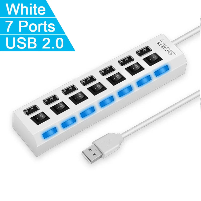 High Speed 4/7 Ports, USB HUB