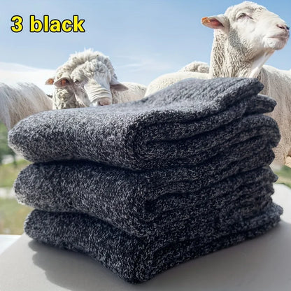 3 Pairs Men's Winter Warm Socks