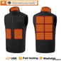 Men & Women 9 Areas Heated Vest