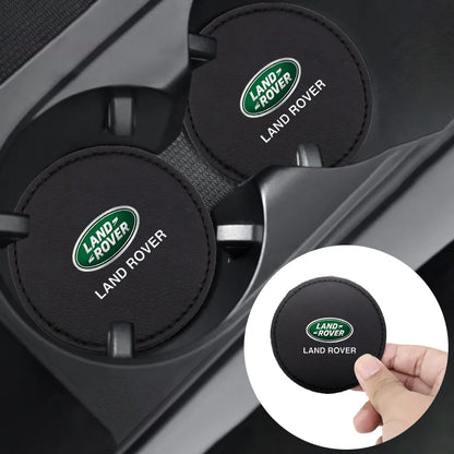 Car Logo Non Slip Water Cup Pad