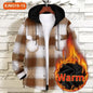 Thickened Flannel Plaid Hoodie