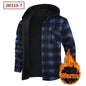 Thickened Flannel Plaid Hoodie
