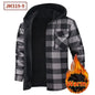 Thickened Flannel Plaid Hoodie