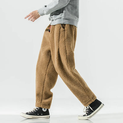 Lamb Wool Casual Fleece Pants