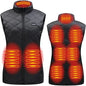 Women 9-zone dual switch Heating Vest