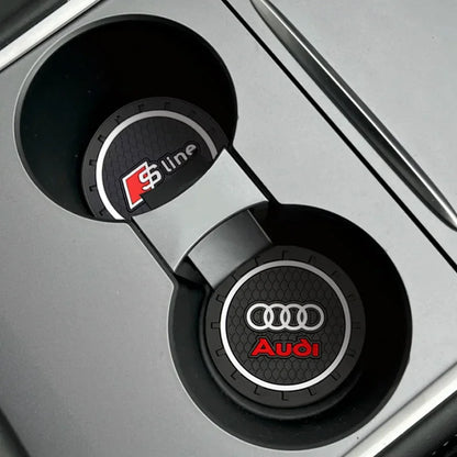 Car Coaster Anti-slip Mat For Audi