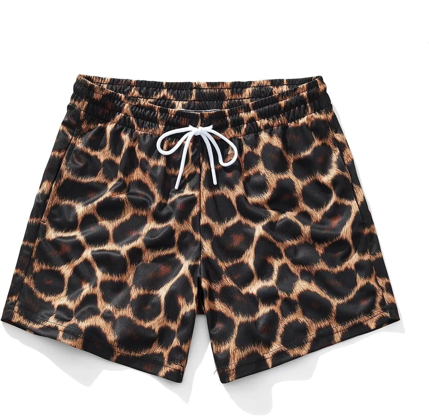 Men's Graphic Animal Print Workout Shorts
