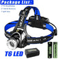 Rechargeable Super Bright LED Headlamps