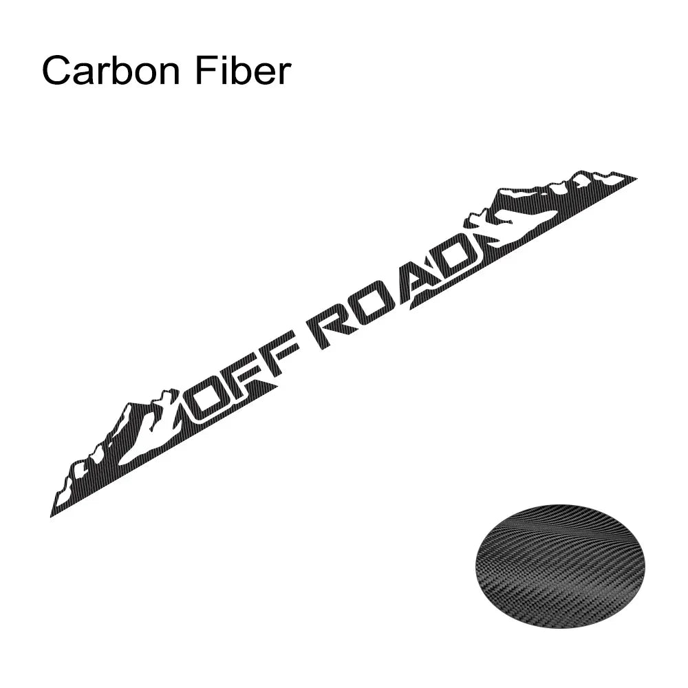 Vehicle Mountain 4x4 Off Road External Sticker