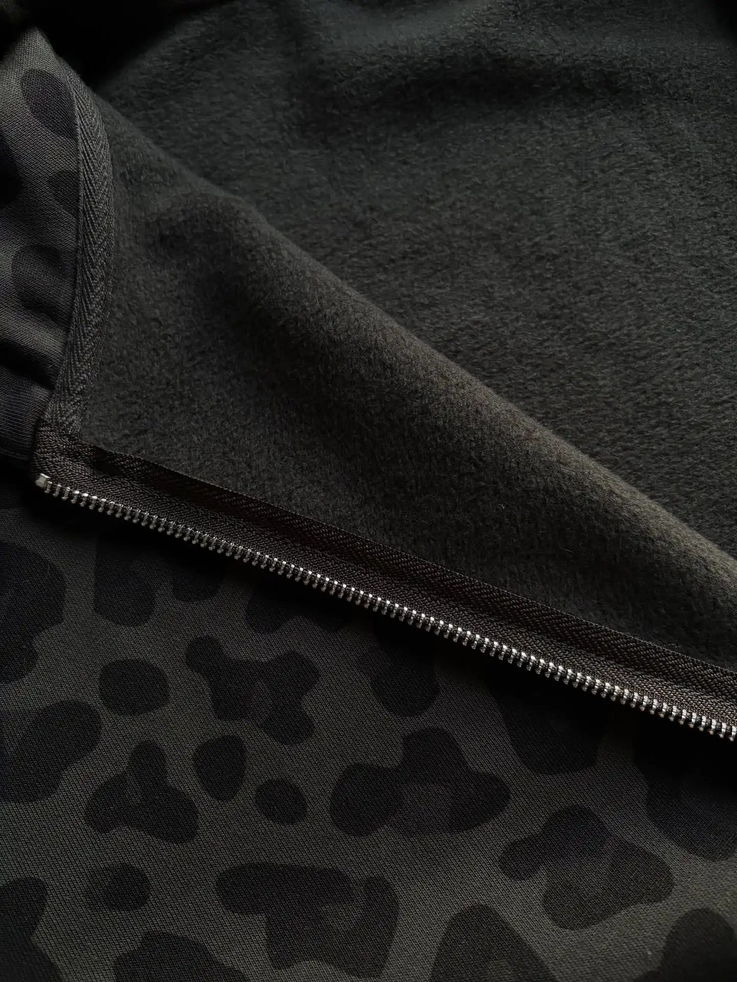 Retro Leopard Print Hooded