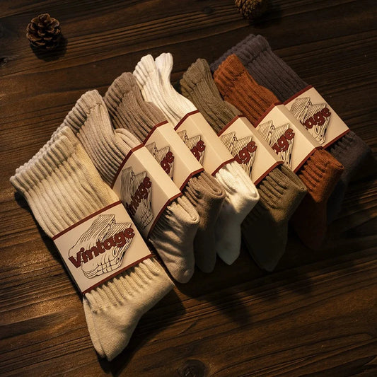 Vintage Medium Tube Unisex Socks