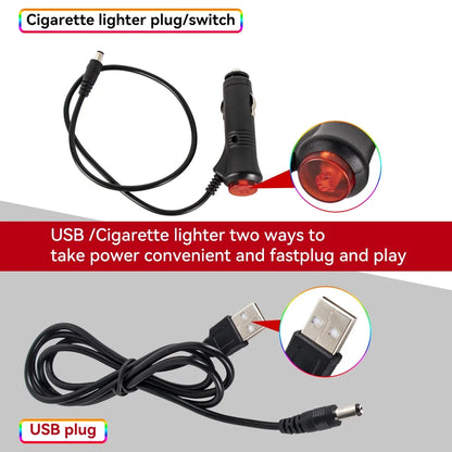 Neon LED Car Interior Foot lights