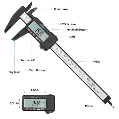 Electronic Measuring Digital Ruler