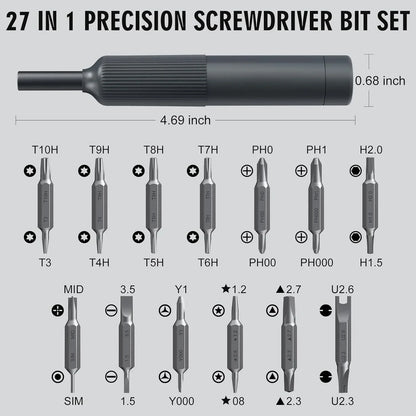 27 in 1 Precision Screwdriver Set