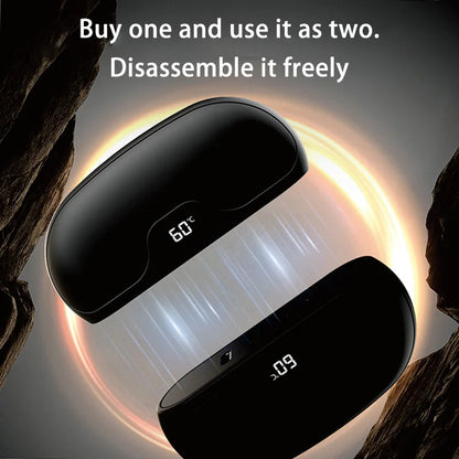 Magnetic Hand Warmer 2 in 1 Digital Display Long-Lasting Hand Warmer