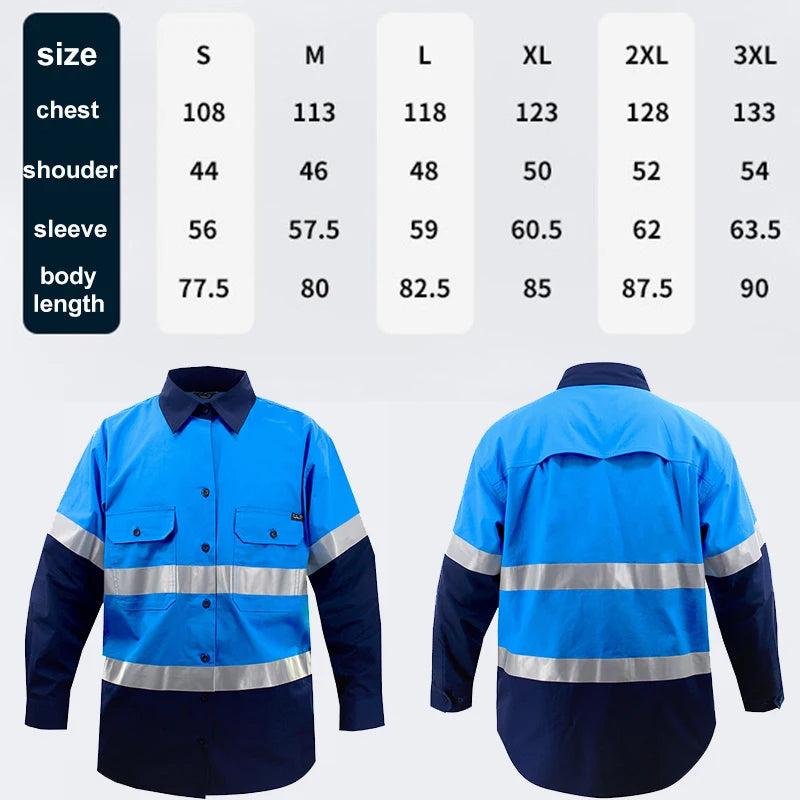 High Vis Work Shirt Safety Clothes