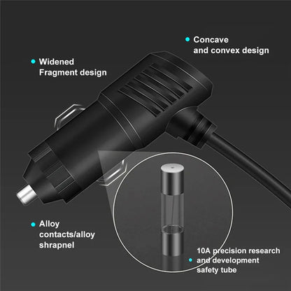 3 in 1 USB Type C Socket