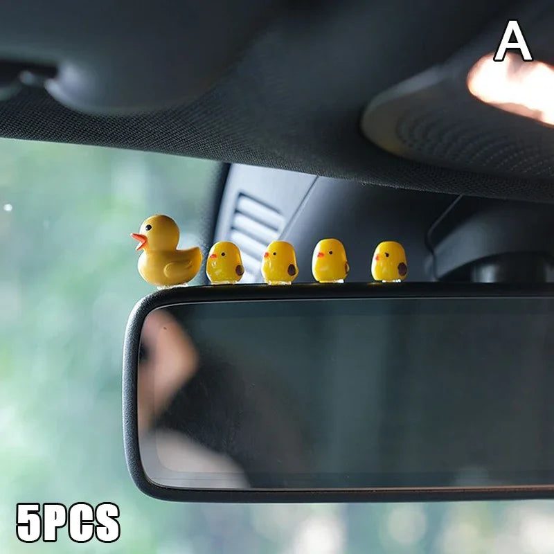 Small Yellow Duck Car Decoration