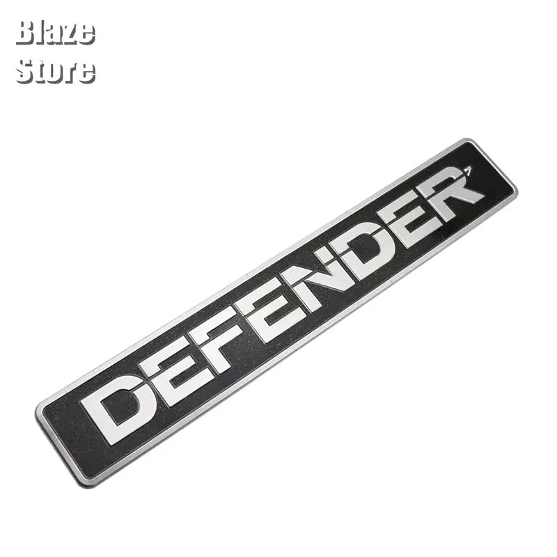 Land Rover Defender Tailgate Decor Sticker/Aluminum Badge