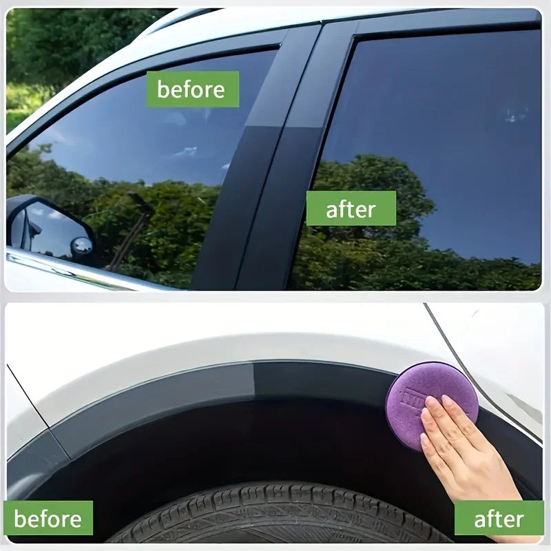Tire Shine & Plastic Repair Paste