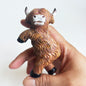 Highland Cow Figurine Statue Home Decoration