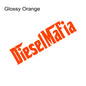 12X3CM Diesel Mafia Stickers