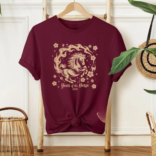 Year of The Horse 2026 Chinese New Year T-Shirt