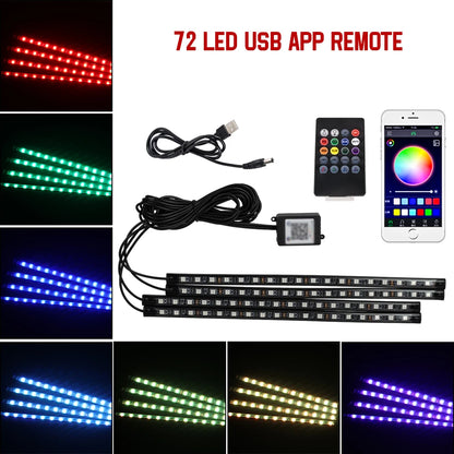 Neon LED Car Interior Foot lights
