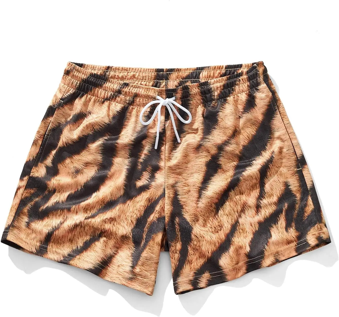 Men's Graphic Animal Print Workout Shorts