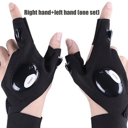 Cycling Gloves With Lights