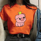 Lil King Pig Printed T-Shirt