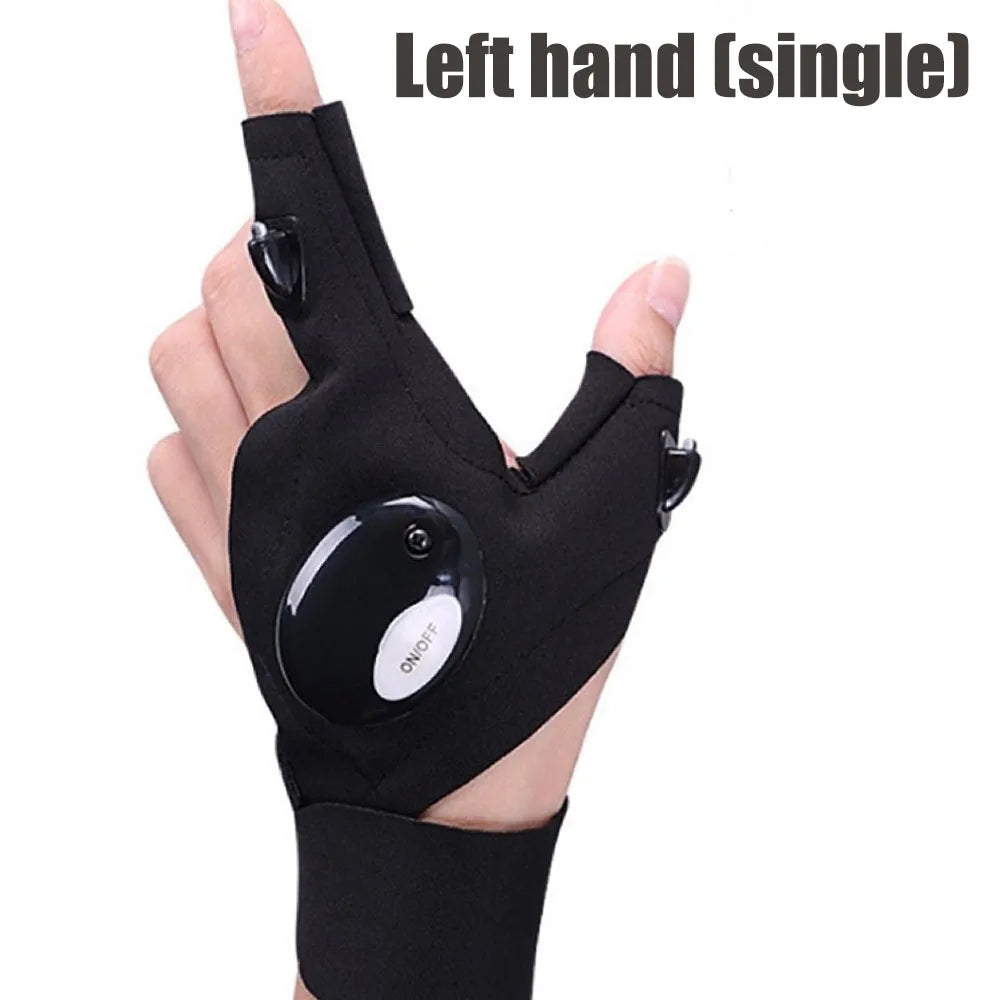 Cycling Gloves With Lights