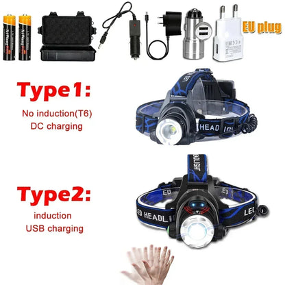 Rechargeable Super Bright LED Headlamps