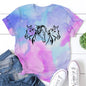 Water Horse Print T-Shirts