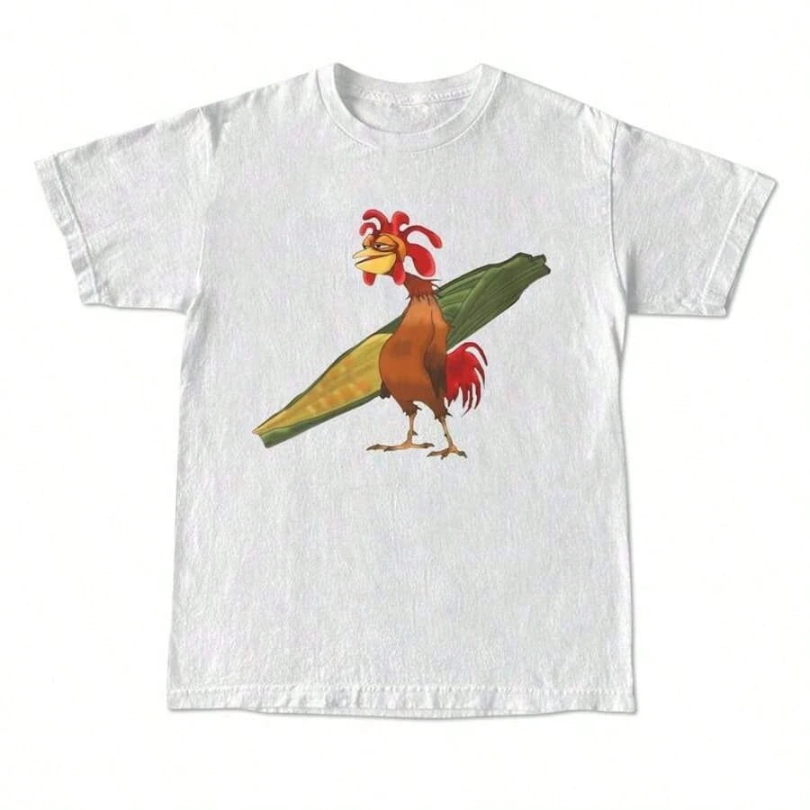 Chicken Joe Shirt, Beach Surf Unisex T-Shirt Back Printed