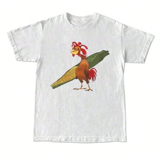 Chicken Joe Shirt, Beach Surf Unisex T-Shirt Back Printed