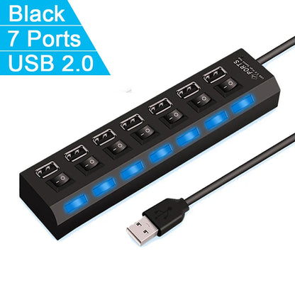 High Speed 4/7 Ports, USB HUB