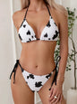 Woman's Cow Print Bikini