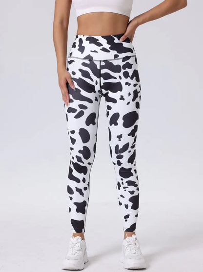 Cow Print Leggings