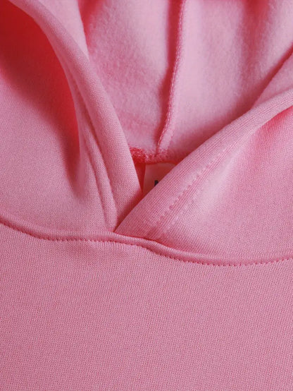 Casual Pig Print Hoodie